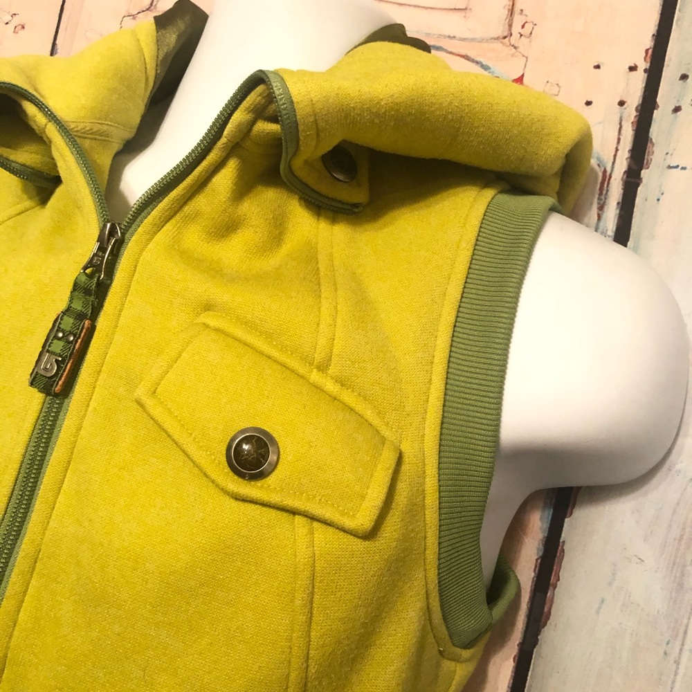 BURTON Dryride Thermal Hooded Vest Pockets Snow